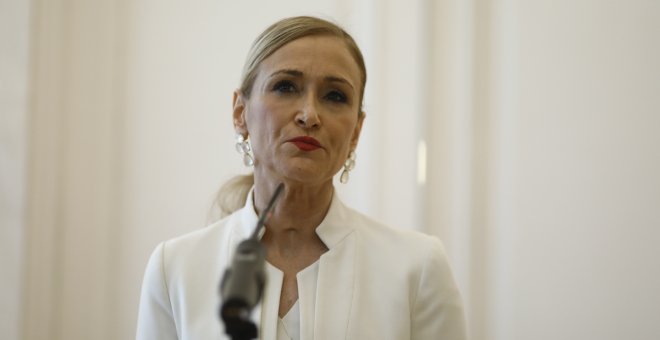 Un juzgado de Madrid desestima la demanda de Cifuentes contra Eroski por la difusión del vídeo de su presunto hurto