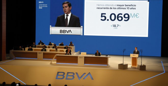 El presidente de BBVA dice que la guerra de Ucrania afectará "negativamente" a la economía y creará "un nuevo orden mundial"