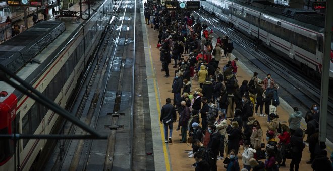 Una avería en el sistema informático de Chamartín afecta a la práctica totalidad del tráfico de Cercanías Madrid