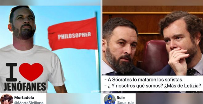 "Vox es a la Filosofía lo que Abascal al trabajo": los tuiteros analizan con memes el repentino interés de Vox por la asignatura