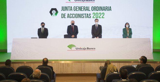 El presidente de Unicaja evita pronunciarse en la junta sobre las críticas de Economía a la fundación bancaria