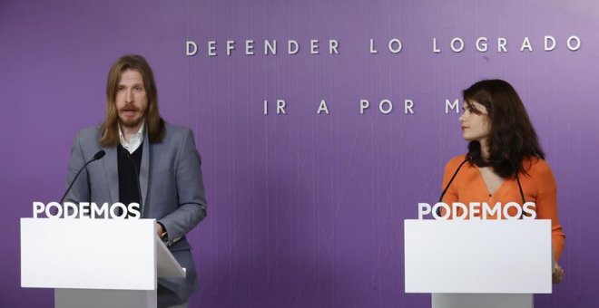 Podemos pide una subida de impuestos a las grandes fortunas en el marco del pacto de rentas