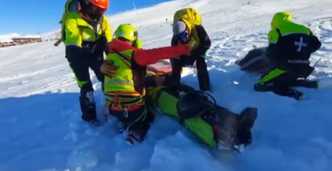 Fallece un esquiador de 22 años cuando descendía por una zona fuera de pista en Baqueira-Beret