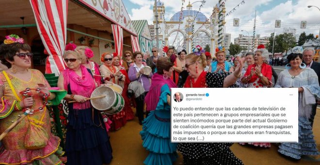 El genial hilo de Gerardo Tecé que cuestiona la ética periodística de las grandes cadenas al tratar el conflicto en la Feria de Abril