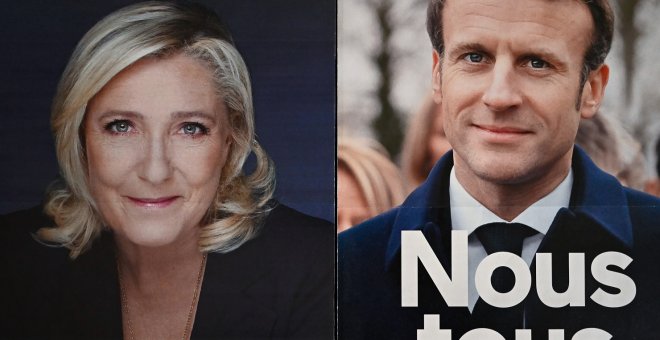Le Pen tratará de superar a Macron en el único debate electoral de la campaña