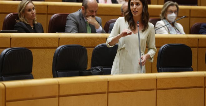 Irene Montero cree que la 'ley trans' llegará al Congreso antes del verano