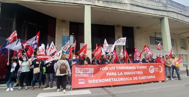 El sector del metal convoca huelga indefinida en Cantabria desde el 2 de junio