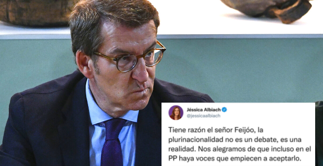 Feijóo y el PP se lían con la plurinacionalidad de España y los tuiteros recuerdan el artículo dos de la Constitución