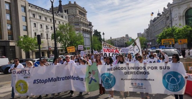 Los médicos cumplen una semana de huelga sin llegar a un acuerdo con el Gobierno de Ayuso