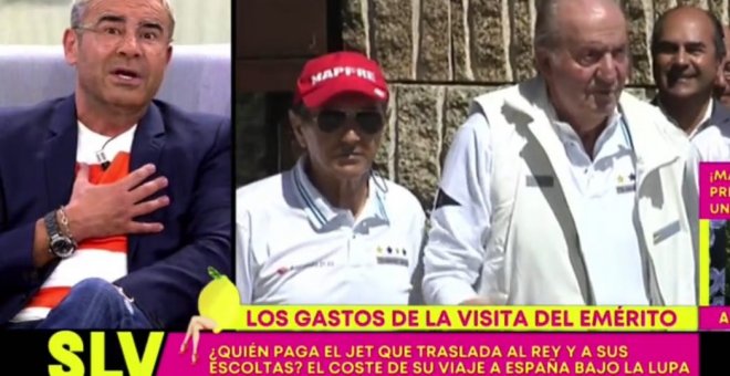 Jorge Javier Vázquez sorprende con su crítica a Juan Carlos I en 'Sálvame': "Este señor ha estafado, es un corrupto y nos ha defraudado"
