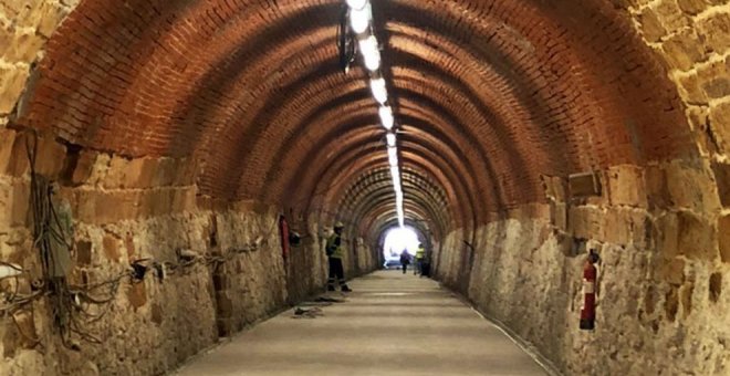 El antiguo túnel de Tetuán abrirá sus puertas este sábado