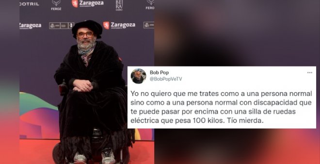 El tuit de Bob Pop que arrolla al vicepresidente de Vox de Castilla y León tras ofender a una diputada con discapacidad