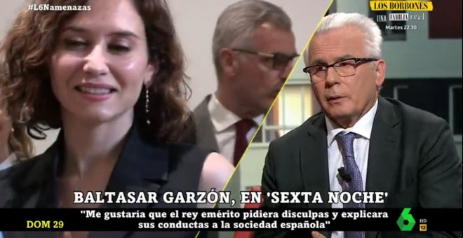 Baltasar Garzón desmonta el "peligroso" discurso de Ayuso en pocas palabras: "El populismo camina junto con el fascismo"