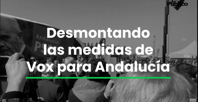Desmontando las medidas (en blanco y negro) de Vox para Andalucía