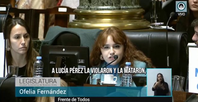Una diputada argentina clama contra los feminicidios impunes en el país: "¡Reforma judicial feminista!"