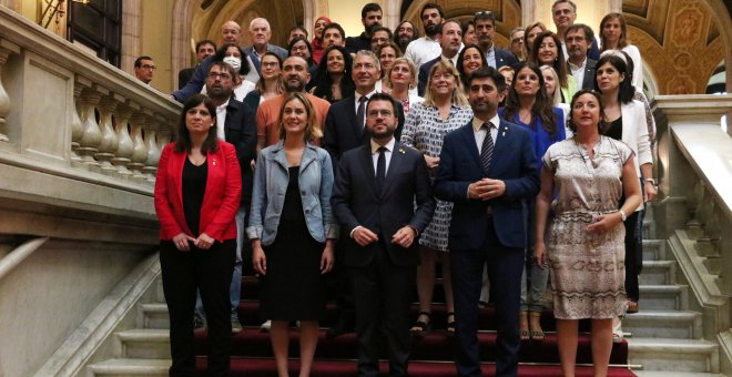 Aprobada la ley que blinda la respuesta de la Generalitat a la sentencia del 25% de castellano en las aulas