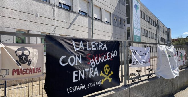 Los alumnos del IES Cantabria sufren más ruido del permitido por ley antes de que se construya la gasolinera