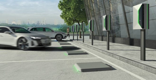 Siemens invierte en el desarrollo de la carga inalámbrica para coches eléctricos
