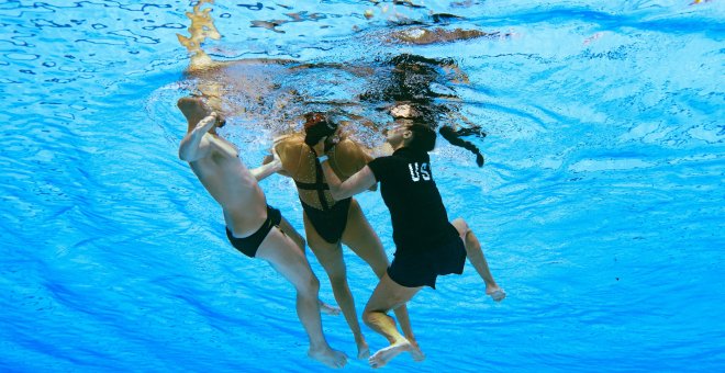 Anita Álvarez, sobre su desmayo en la piscina: "Forzamos el cuerpo hacia el límite y a veces lo traspasamos un poquito"