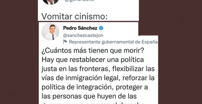 "Qué mal envejecen algunos": críticas en Twitter a Sánchez por su cambio de discurso en política migratoria