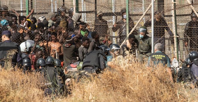 "No entré en la Guardia Civil para esto": hablan los agentes desplegados en la frontera de Melilla el 24J