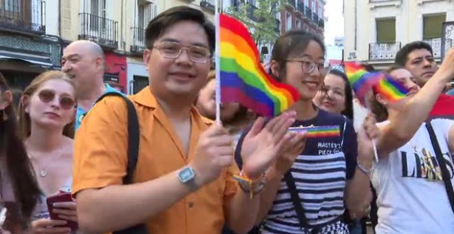 Arranca el Orgullo LGTBi en Madrid con el recuerdo del asesinato del joven Samuel Luiz