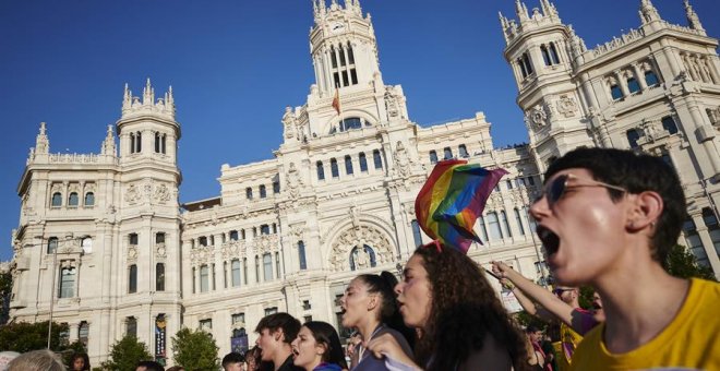 El Orgullo vuelve con fuerza a Madrid contra el odio y por la ley trans después del parón por la pandemia