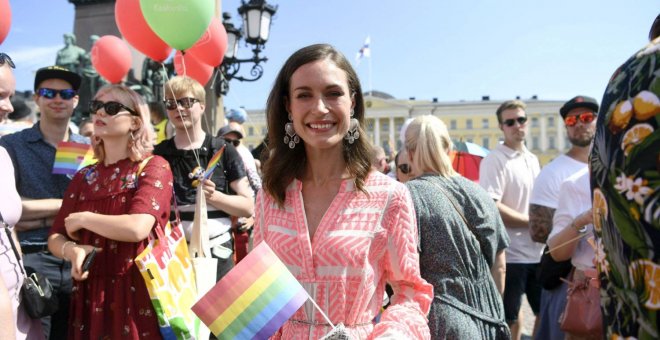 "Cuando se quiera saber qué es personalidad": aplausos a la primera ministra de Finlandia por su última foto viral