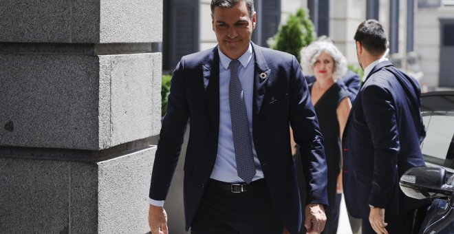 Sánchez carga contra el PP por las cloacas del Estado: "Que digan que nunca jamás se van a poner en manos de Villarejo"
