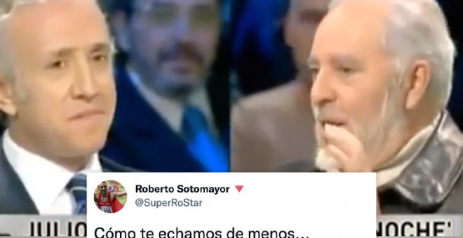 El discurso de Julio Anguita en 2013 en 'La Sexta Noche' que se ha viralizado en las últimas horas: "Yo como en mi casa y ceno en mi casa"