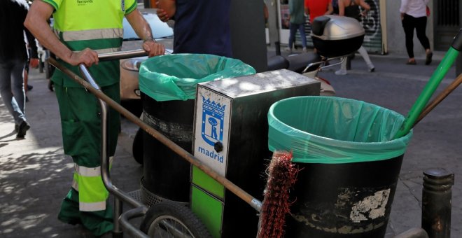 Otro operario de limpieza de Madrid en estado grave tras sufrir un golpe de calor