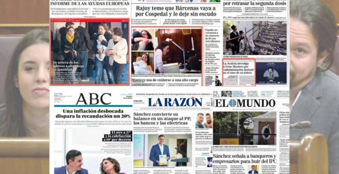 La derecha mediática lo vuelve a hacer: así fueron las portadas de 'El Mundo', 'ABC' y 'La Razón' con el 'caso niñera' y así han sido con su archivo