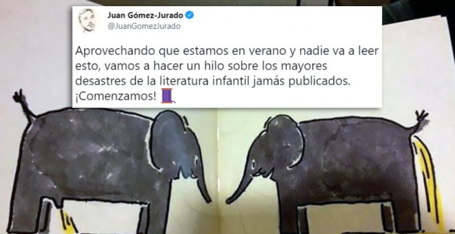 Juan Gómez-Jurado traumatiza a los tuiteros con "los mayores desastres de la literatura infantil jamás publicados"
