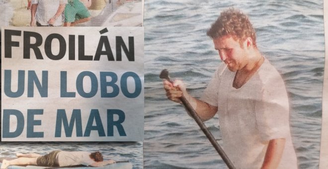 El artículo sobre el verano de Froilán que puede batir récords de memes: "Un lobo de mar"
