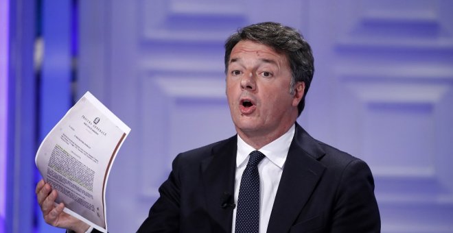 Renzi presenta su alianza con Calenda para las elecciones en Italia de septiembre