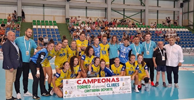 El Uneatlantico Pereda, campeón del Torneo Internacional de Clubes Cantabria Deporte