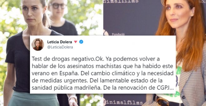 Leticia Dolera zanja el tema de la primera ministra finlandesa: "Ya podemos volver a hablar de los asesinatos machistas, del cambio climático..."