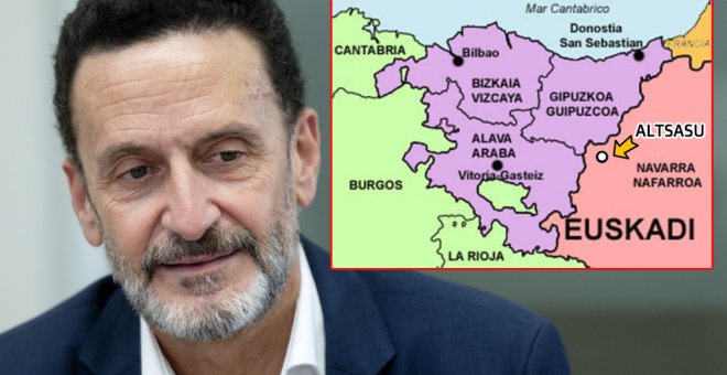 Edmundo Bal pierde el norte y dice que Altsasu está en Euskadi: "Ciudadanos está súper desubicado"