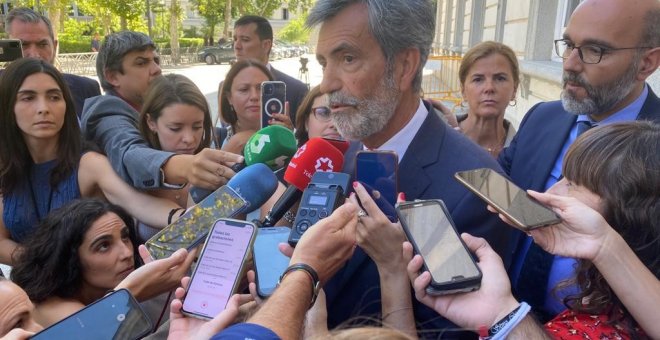 Carlos Lesmes condiciona su permanencia a que fructifique un acercamiento entre PP y Gobierno en los próximos días