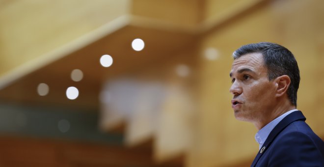 Así ha sido la comparecencia de Sánchez en el Senado