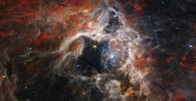 El telescopio James Webb muestra en detalle una guardería de estrellas