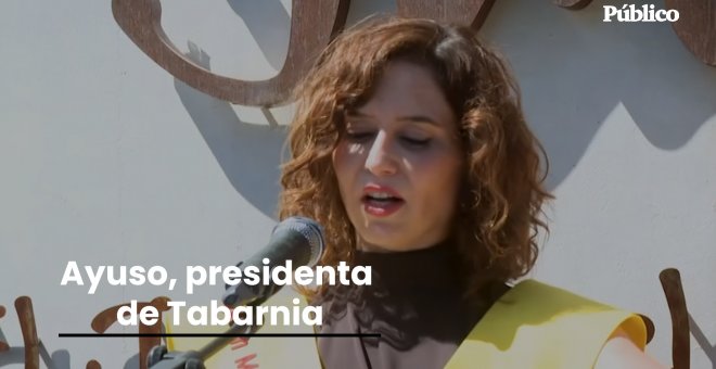 Ayuso coronada presidenta de Tabarnia