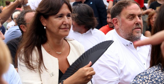 Borràs aprofita la mobilització de la Diada per alimentar la hipotètica sortida de Junts del Govern