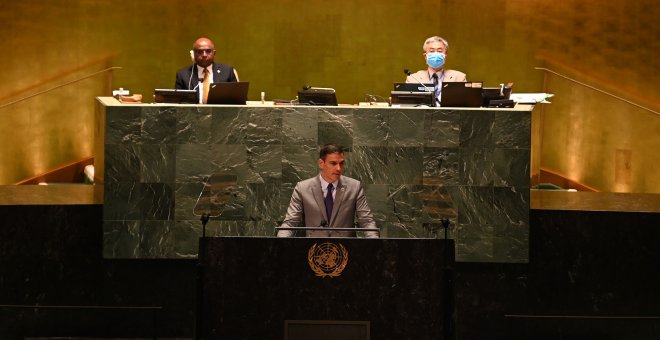 Sánchez impulsa el debate sobre seguridad alimentaria en el marco de la Asamblea de la ONU