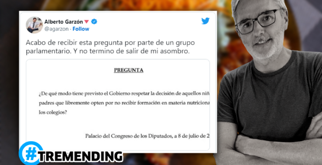 Mikel Iturriaga no vacila ante los que ponen en duda que los niños reciban formación nutricional: "Cómo de podrido hay que tener el cerebro"