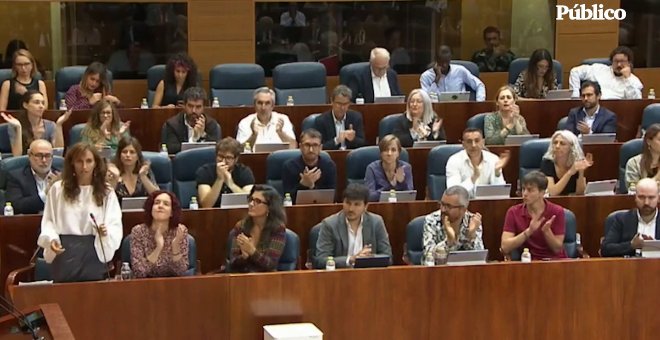 Mónica García, a Ayuso: "¿Por qué llamarlo 'no hay pediatras en este centro', si lo pueden llamar paraíso fiscal?"