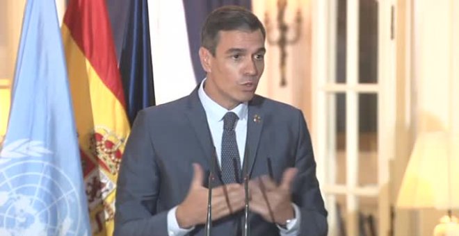 Sánchez anuncia su candidatura a presidir la Internacional Socialista
