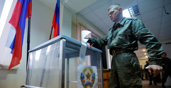 Comienzan los referéndums para anexionar Lugansk, Donetsk, Jersón y Zaporiyia a Rusia