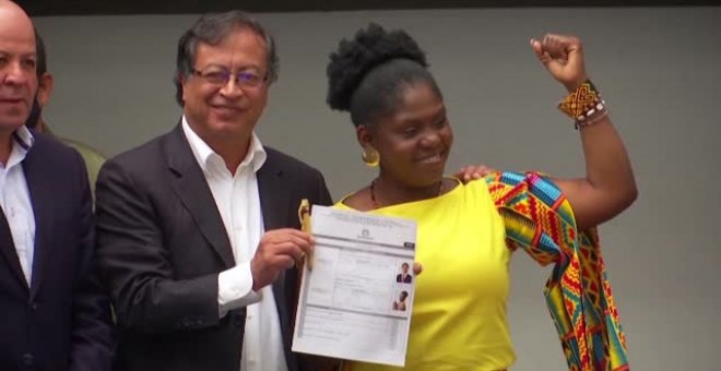 La vicepresidenta de Colombia vuelve a poner de moda el estilo afro