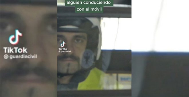 "Un nanosegundo en el metaverso": la última publicación de la Guardia Civil en Tiktok que se ha vuelto viral